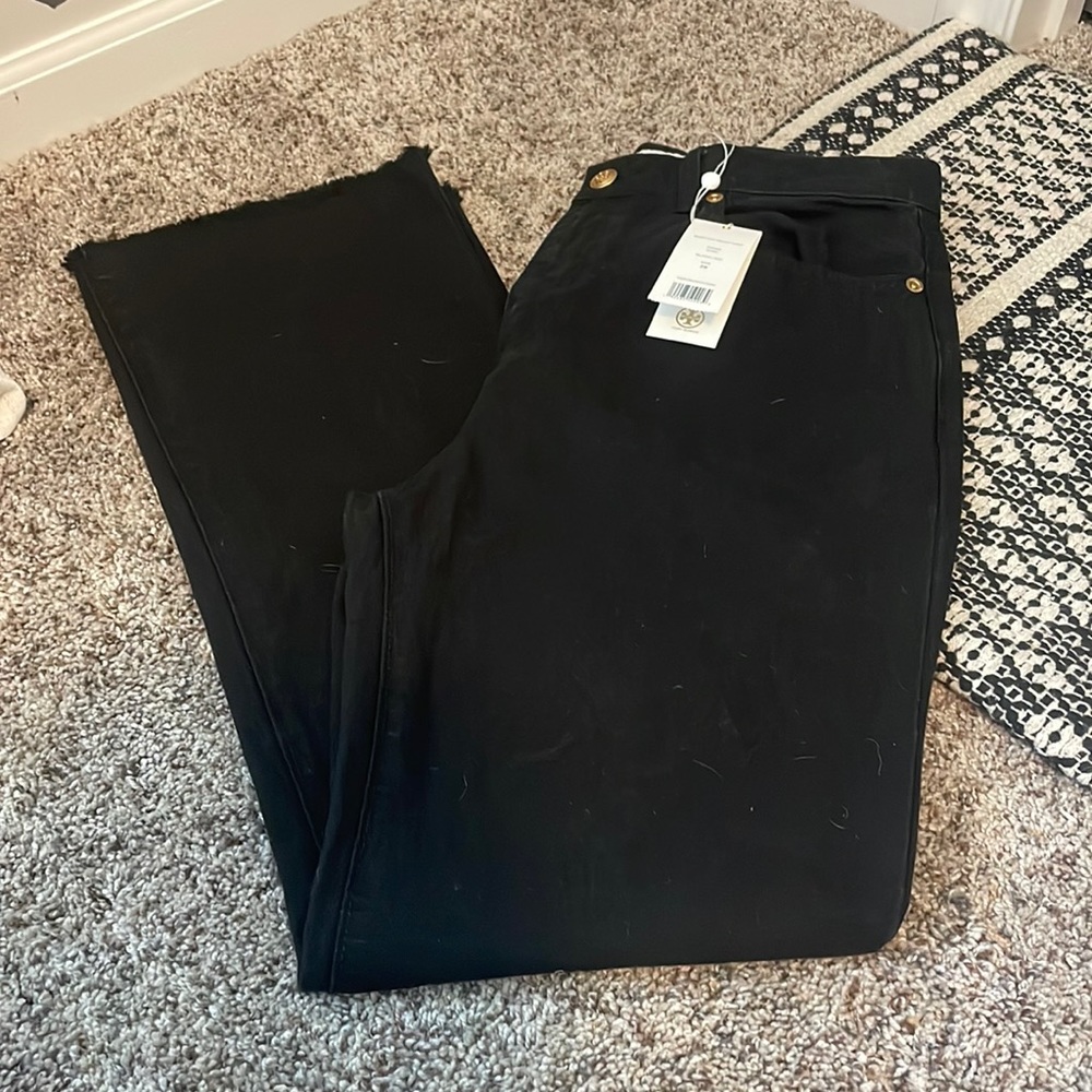 TORY BURCH - BOOT-CUT DENIM PANTS
